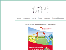 Tablet Screenshot of gym-studioaegeri.ch